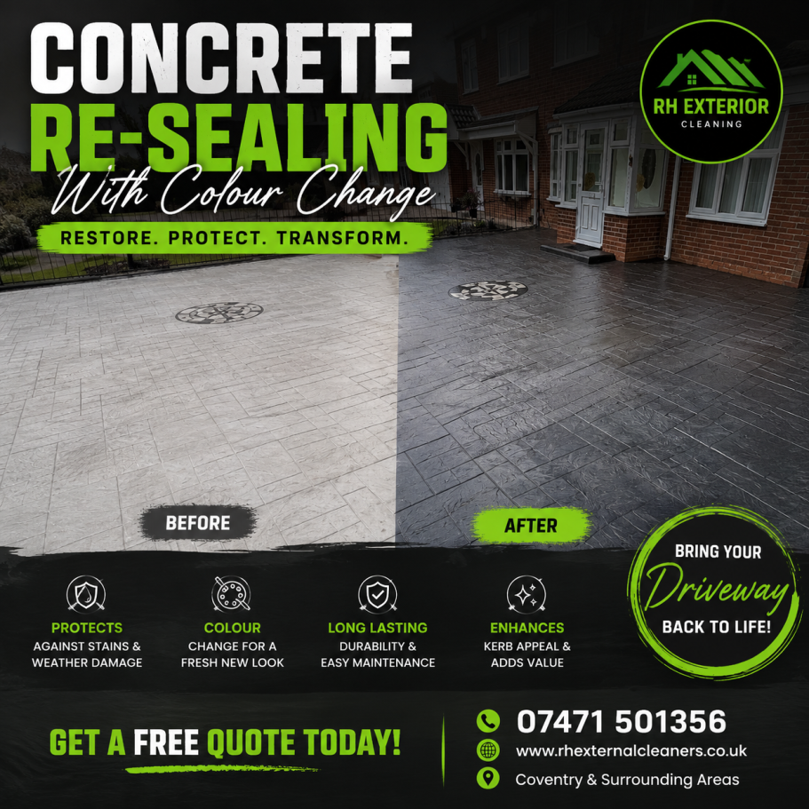 Re sealing driveways